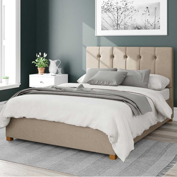 Hepburn Eire Linen Ottoman Bed Frame - image 1