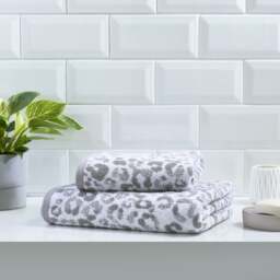 Fusion Animal Print Cotton Towel - thumbnail 1