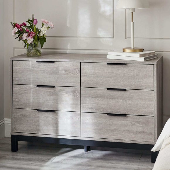 Bali Wide 6 Drawer Chest - image 1
