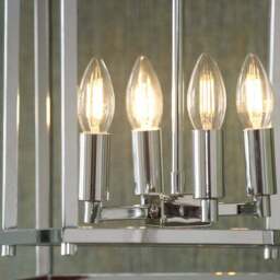 Anis 4 Light Cube Pendant Light - thumbnail 2