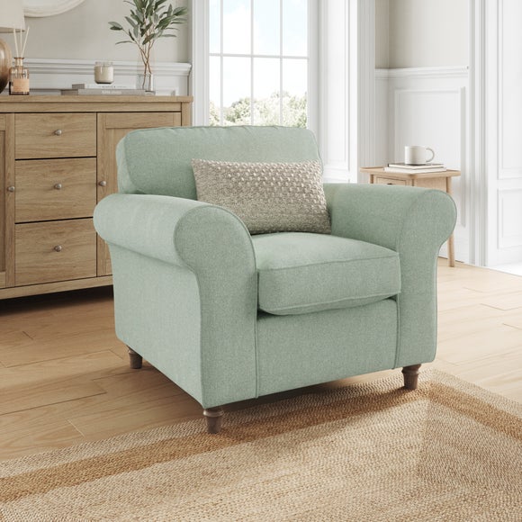Flori Soft Chenille Armchair - image 1