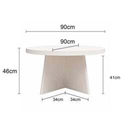 Liam Round Coffee Table - thumbnail 4