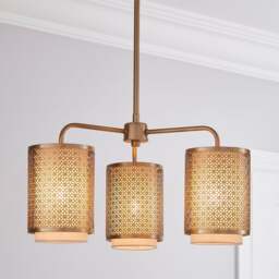 Vienna 3 Light Semi Flush Ceiling Light - thumbnail 1