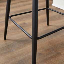 Taylor Counter Height Bar Stool, Faux Leather - thumbnail 3
