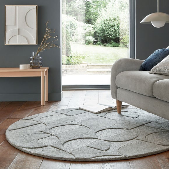 Gigi Geometric Wool Rug - image 1