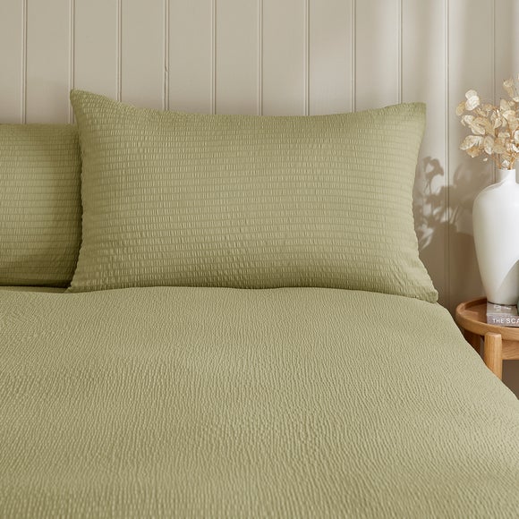 Larken Seersucker Standard Pillowcase Pair - image 1