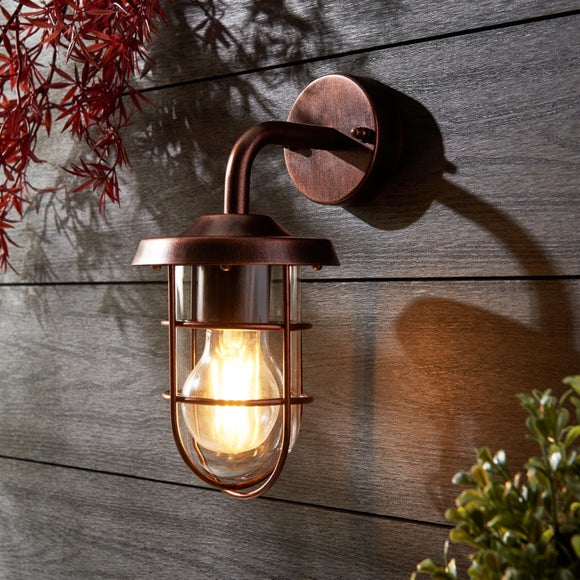 Barker Industrial Outdoor Wall Light - image 1