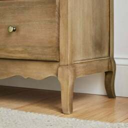 Giselle 3 Drawer Chest, Mango Wood - thumbnail 5