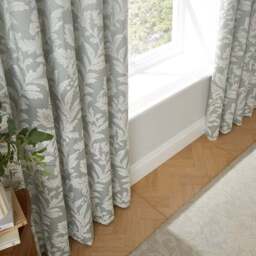 Dorma Florence Blackout Eyelet Curtains - thumbnail 4