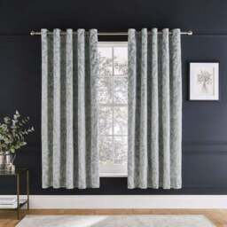 Dorma Florence Blackout Eyelet Curtains - thumbnail 2
