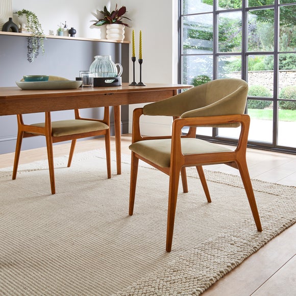 Hugh Dining Chair, Velvet - image 1