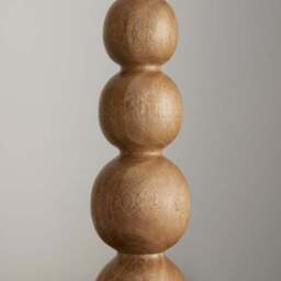 Fern Bobble Wooden Table Lamp Base - thumbnail 4