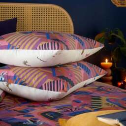 Furn. Eivissa Magenta Duvet Cover and Pillowcase Set - thumbnail 2
