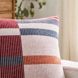 Elements Lewis Block Check Cushion - thumbnail 2