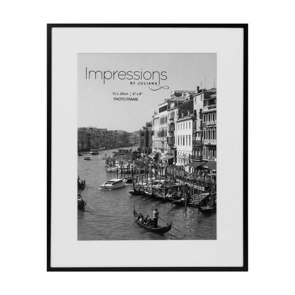 Impressions Black Photo Frame - image 1