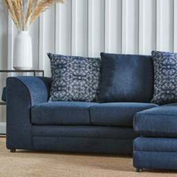 Washington Chenille Combo Small Corner Sofa - thumbnail 2