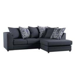 Washington Chenille Combo Small Corner Sofa - thumbnail 5