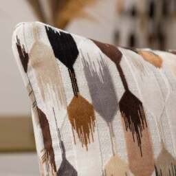 Kelso Cut Velvet Cushion - thumbnail 3