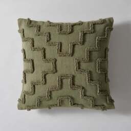 Loop Tufted Geometric Cushion Cover - thumbnail 2