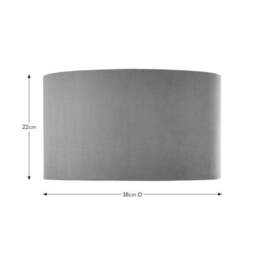 Nesa Velvet Drum Lamp Shade - thumbnail 5