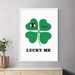 East End Prints Lucky Me by Kid of the Village - thumbnail 1
