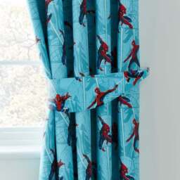Marvel Spider-Man Comic Blackout Eyelet Curtains - thumbnail 2
