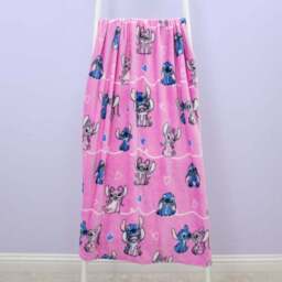 Disney Lilo & Stitch Chill Fleece 100cm x 150cm Blanket - thumbnail 4