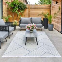 Jazz Chevron Indoor Outdoor Rug - thumbnail 1