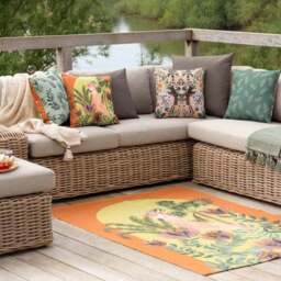 Wylder Cockatoo Indoor Outdoor Rug - thumbnail 4