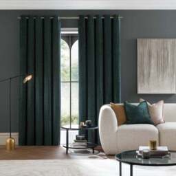 Chenille Eyelet Curtains (Blackout Available) - thumbnail 2