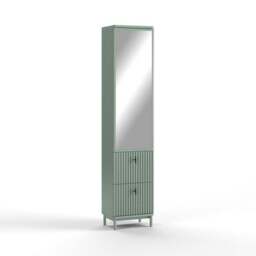 Elsie Tallboy Mirrored Bathroom Storage Unit - thumbnail 5