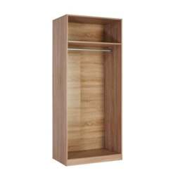 Hydge Double Wardrobe, White - thumbnail 2