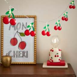 Cherry 10 LED String Lights - thumbnail 1