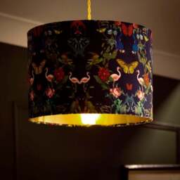 Kaleidoscope Drum Lamp Shade - thumbnail 2