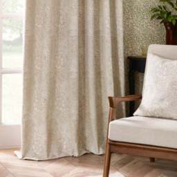 Morris & Co. Marigold Jacquard Pencil Pleat Curtains - thumbnail 4