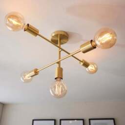 Vogue Ryker 5 Light Semi Flush Ceiling Light - thumbnail 4