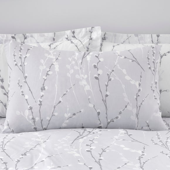 Belle Grey Standard Pillowcase Pair - image 1