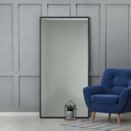 Naturalis Solid Oak Rectangle Full Length Wall Mirror