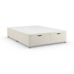 Everyday End Opening Ottoman Bed Frame, Chenille - thumbnail 2