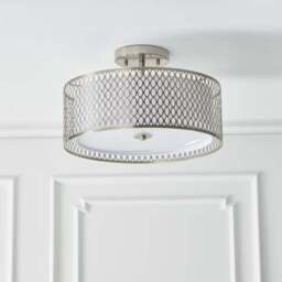 Return - Vogue Tolna 3 Light Semi Flush Ceiling Light - thumbnail 2