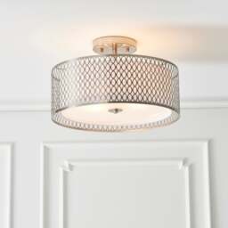 Return - Vogue Tolna 3 Light Semi Flush Ceiling Light - thumbnail 1