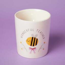 Love Life Teacher Lychee & Raspberry Ceramic Candle - thumbnail 3