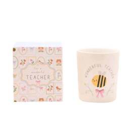 Love Life Teacher Lychee & Raspberry Ceramic Candle - thumbnail 2