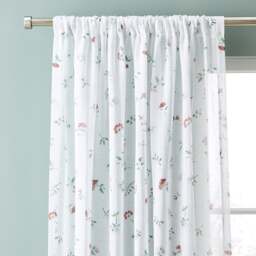 Margo Floral Slot Top Voile Panel - thumbnail 1