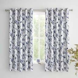 Zen Blackout Eyelet Curtains - thumbnail 4