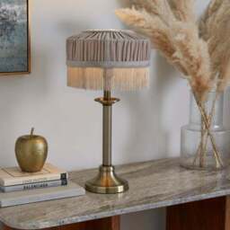 Alessia Velvet Pleated Lamp Shade - thumbnail 2