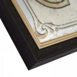 Champagne Framed Mirror Wall Art - thumbnail 2