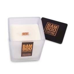 Heart and Home Bamboo White Blossom & Sandalwood Jar Candle - thumbnail 3