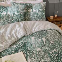 Wylder Nature Topiary Polycotton Duvet Cover & Pillowcase Set - thumbnail 2