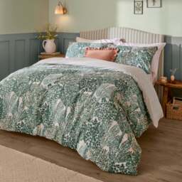 Wylder Nature Topiary Polycotton Duvet Cover & Pillowcase Set